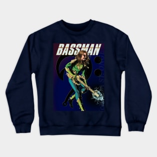 BASSMAN! Official Poster Crewneck Sweatshirt